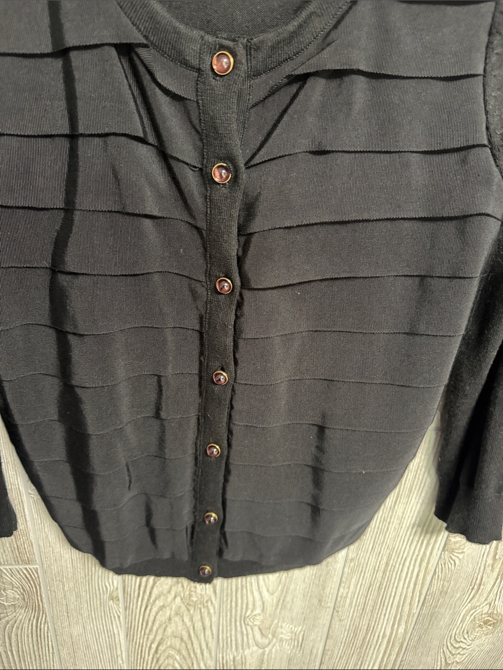 Michael Kors Sweater with ruffled front - Picture 6 of 8